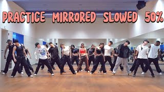 NAYEON – ABCD  Dance Practice Mirrored Slowed 50 [upl. by Nitsew]