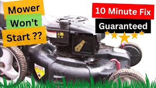 FIX any LAWN MOWER in 10 Minutes or less  GUARANTEED [upl. by Hultgren459]