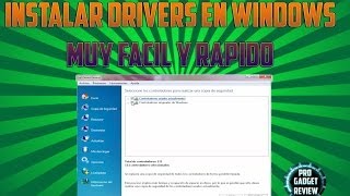 Instalar Drivers en Windows 7 y Copia de seguridad de Drivers  Starter Home Premium Ultimate [upl. by Dorinda]