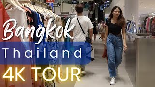 Siam Paragon to MBK Center  4K Walking Tour [upl. by Haroun996]