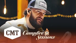 Dylan Scott Covers Keith Whitleys quotDont Close Your Eyes”  CMT Campfire Sessions [upl. by Rea]