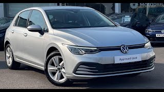 Approved Used Volkswagen Golf Life 15 TSI 130PS in Reflex Silver  CX21YDZ  Wrexham Volkswagen [upl. by Geibel]