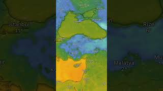 BU GECE ÜŞÜYECEĞİZ  havadurumu meteoroloji keşfet shorts [upl. by Trudi]