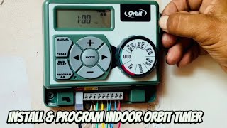 How to Install and Program an Indoor Orbit 6 Station Timer [upl. by Leasim]