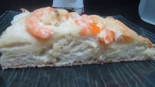 Pizza maison au surimi et crevettes [upl. by Farron]