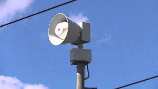 Federal Signal 2001SRN Siren 24 Growl Test [upl. by Viva]