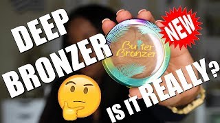 DEEP BUTTER BRONZER  PHYSICIANS FORMULA  DOES IT WORK FOR DARKER SKIN 🤷🏾‍♀️ [upl. by Hourihan]