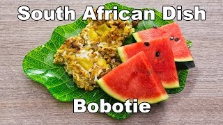 Tasty amp Healthy South African Dish  Bobotie MealPrep Friendly [upl. by Adiaros]