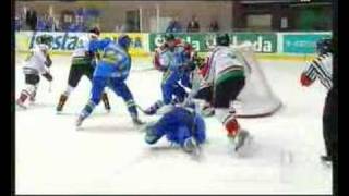 Hungary  Ukraine DivI WC 2008  HIGHLIGHTS [upl. by Humbert]