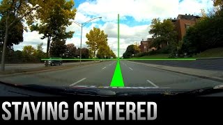 How to Stay Centered in Your Lane  Driving Tips [upl. by Innek]