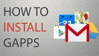 How To Install GApps Google Apps w CWM [upl. by Ecydnarb13]