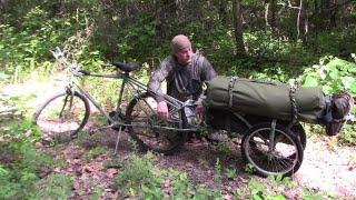 The All New Bug Out Bushcraft Camping Bicycle [upl. by Helge]