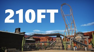 Outlaw  Intamin blitz hyper coaster  Planet Coaster POV [upl. by Teena638]