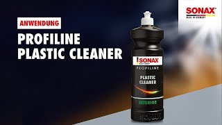 Anwendung SONAX PROFILINE Plastic Cleaner Interior [upl. by Adnal]