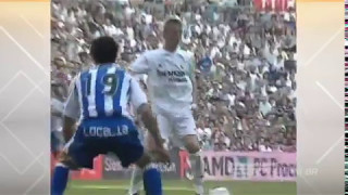 Real Madrid 5 x 1 Málaga  Campeonato Espanhol 20022003 [upl. by Yelbmik452]