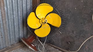 Smash Vintage Revelair Gyromatic Desk Fan [upl. by Enyrat757]