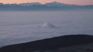 Time lapse depuis Chasseral [upl. by Arodnahs]