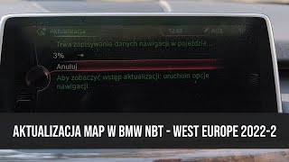 👉 Aktualizacja map w BMW  West Europe 20222 [upl. by Ace]