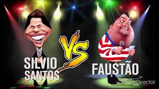 silvio santos vs faustao batalha de rap [upl. by Alimrahs662]