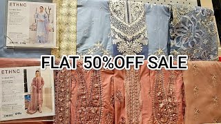 Ethnic Mid summer sale 2024 Flat 50 Off 😱 Ethnic sale Today [upl. by Thessa]