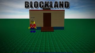 Making a simple house in blockland [upl. by Cassy]