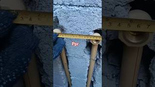 PPR pipe fitting plumbing plumber work construction howto tiles music [upl. by Rizas]