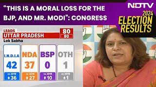 Uttar Pradesh Election Results  UP’s Strong Message By Voting For INDIA Says Supriya Shrinate [upl. by Yadrahs]