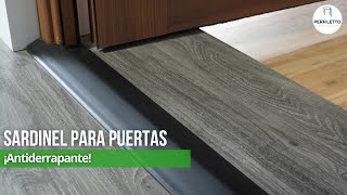 Seguridad y Estilo Sardinel Antiderrapante para Puertas de Aluminio [upl. by Eila]