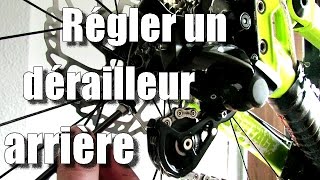 TUTO RÉGLER UN DÉRAILLEUR ARRIÈRE [upl. by Sosanna800]