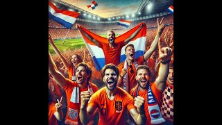 Nederland vs Turkije Heel Holland Brult na 21 Overwinning  Het Liedje [upl. by Skinner793]