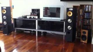 Installation HiFi Audiophile BampW 683 Yaqin MC100B Custom Chord Epic [upl. by Phaih465]