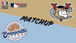 Game 28 Evansville Otters  TriCity ValleyCats  61124 AudioCast [upl. by Leifer]