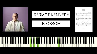 Dermot Kennedy  Blossom BEST PIANO TUTORIAL amp COVER [upl. by Elfrida]