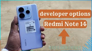 how to enable developer options in redmi 14 5g  redmi note 14 5g me developer option kaise on kare [upl. by Frech]