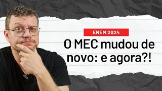 ENEM 2024o que vai acontecer Saiba como vai ser [upl. by Dash]