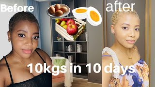 i tried the egg diet and this is what happened Lose 10kgs in 10days  Promise Paul [upl. by Yesteb]