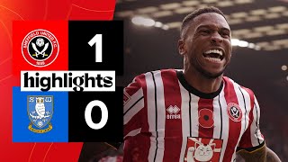 Sheffield United 10 Sheffield Wednesday  EFL Championship highlights [upl. by Negiam]