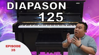 Diapason 125 Piano Review  Secret One Republic Piano Cover [upl. by Yellek]