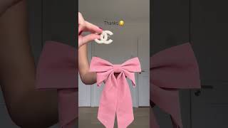 Spruce up your bows and scrunchies with a decorative brooch hairstyle chanel [upl. by Tillion]