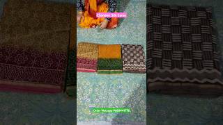 Chanderi Silk Sarees New collection ।। Free shipping ।। Silk sarees collection ।। Part 111 [upl. by Wootan965]