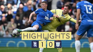 Highlights Birmingham City 1 PNE 0 [upl. by Jemie]