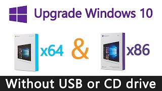 How to upgrade windows 10 32 bit and 64 bit free 2020 [upl. by Myron]