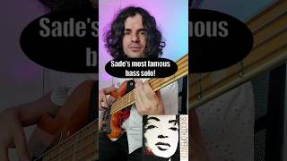 Sade Smooth Operator Bass Solo Cover shorts bass basscover [upl. by Alleoj]