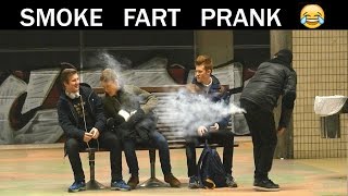 Smoke fart Prank 💨😷 Julien Magic [upl. by Nodrog902]