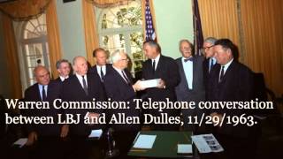 LBJ and Allen Dulles 11291963 541P [upl. by Lertnahs399]