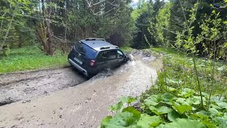 4x4 Dacia Duster Deep Mud offroad 2022 [upl. by Irianat642]