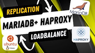 How to Configuration Replication amp Loadbalance on MariaDB with HaProxy [upl. by Hanikas21]