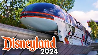 Disneyland Monorail Reopens 2024  Disneyland Ride 4K60 POV [upl. by Cigam]