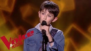 M  Le soldat rose  Antoine  The Voice Kids France 2019  Blind Audition [upl. by Ellevel176]