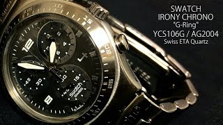 Swatch Irony Chrono quotGRingquot YCS106G AG2004 [upl. by Warp]